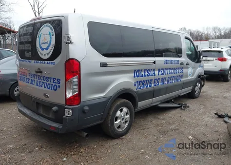 2020 Ford Transit-350 Passenger Van Xlt из США, поврежденный, VIN 1FBAX2YG3LKA10046